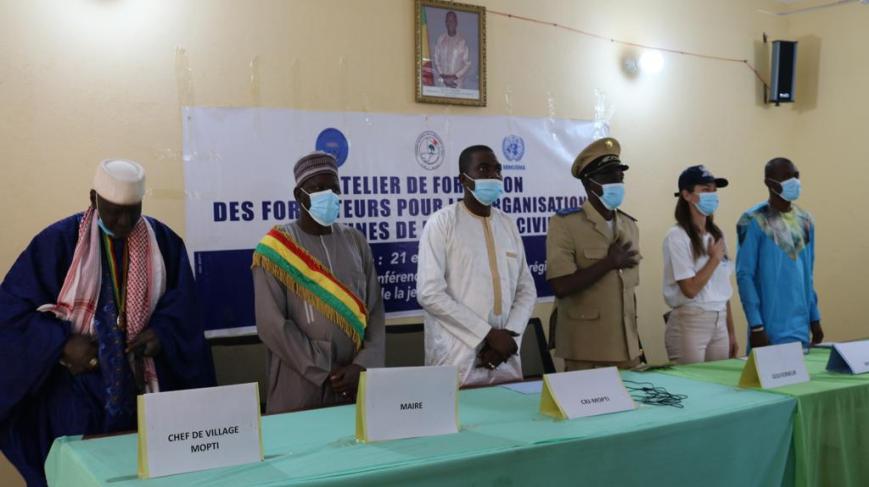 MINUSMA: À Mopti, les efforts se poursuivent pour une meilleure appropriation de l’Accord pour la Paix et la Réconciliation