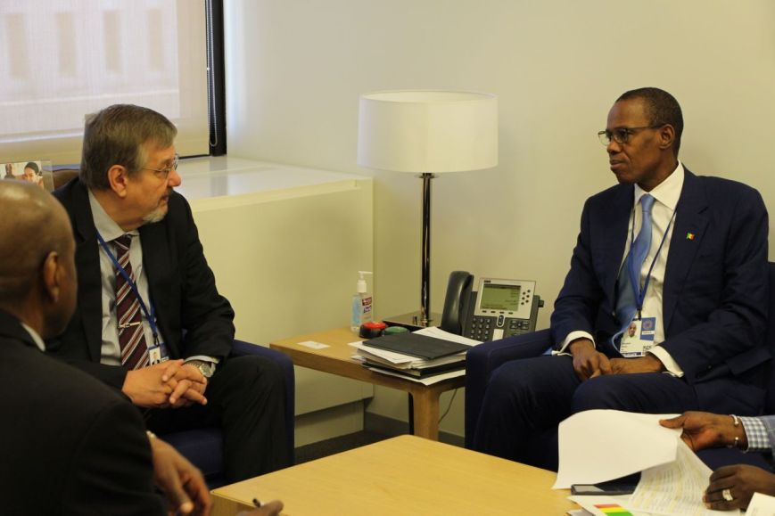 LE MINISTRE ALOUSSÉNI SANOU AUX ASSEMBLÉES ANNUELLES 2023 DU FMI ET DU GROUPE DE LA BANQUE MONDIALE:DES DISCUSSIONS FRUCTUEUSES…