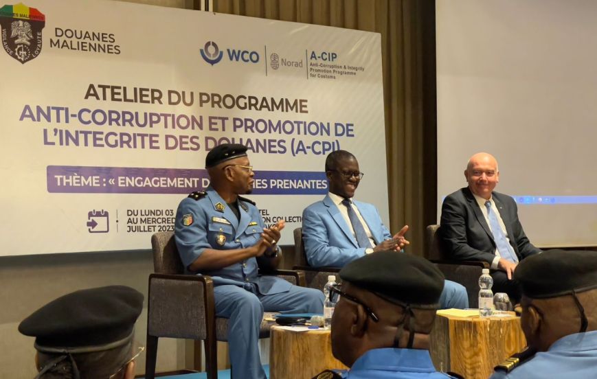 Atelier sur le Programme Anti-Corruption et de Promotion de l’Intégrité au sein des douanes (A-CPI) : Mettre en œuvre de nouvelles mesures pour éradiquer les pratiques de corruptions