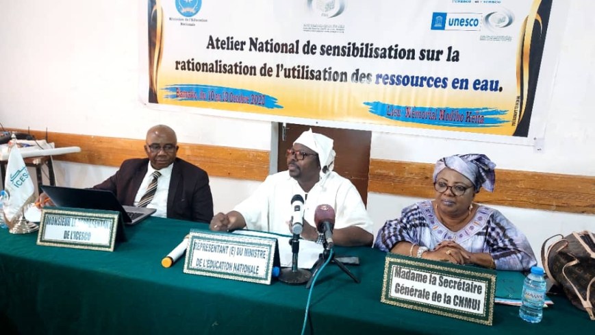 RENTRÉE SCOLAIRE : LA COMMISSION NATIONALE DE L’UNESCO INVITE À UNE UTILISATION RATIONNELLE DES RESSOURCES D’EAU