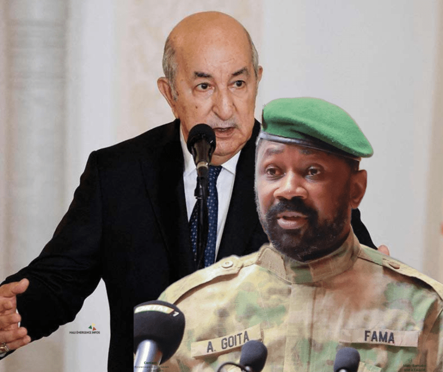 CRISE DIPLOMATIQUE: LE MALI DÉNONCE LES AGISSEMENTS DE L’ALGÉRIE 