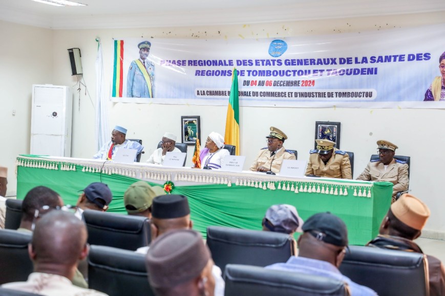 Etats généraux de la Santé : Les phases régionales de Tombouctou et Taoudéni se sont clôturées sur une note d’espoir.