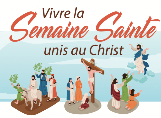SEMAINE SAINTE : Les chrétiens cheminent vers Pâques