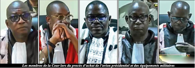 AVION PRESIDENTIEL ET EQUIPEMENTS MILITAIRES