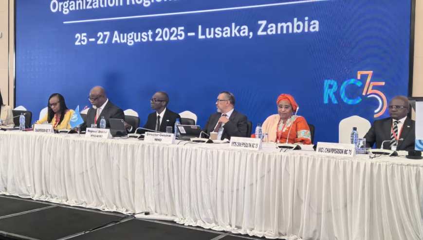 75ème SESSION DU COMITÉ RÉGIONAL DE L’OMS POUR L’AFRIQUE : À Lusaka, des priorités claires pour le continent et une participation malienne engagée