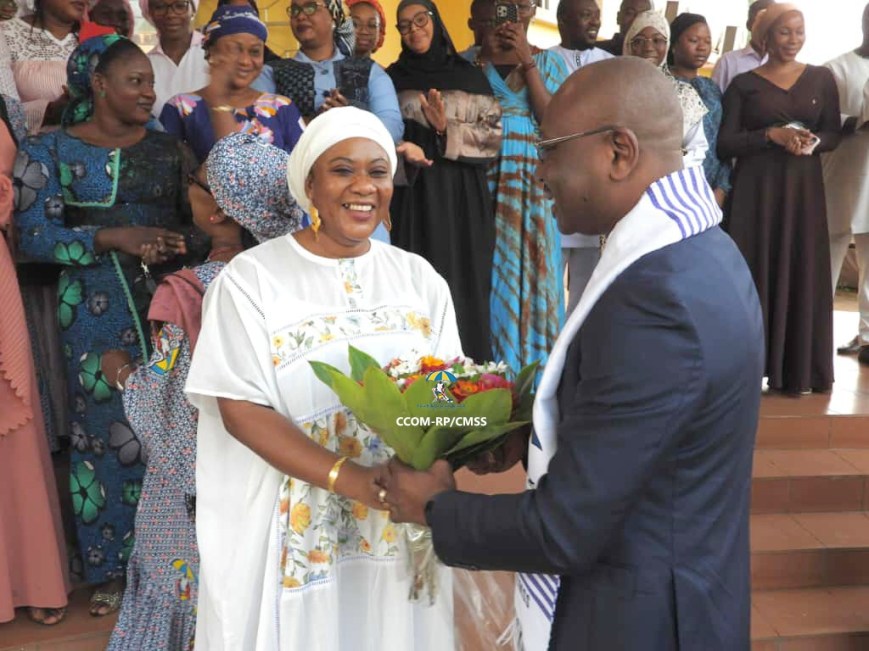 Accueil triomphal des Femmes de la CMSS pour Ichaka Koné, nommé représentant de l’Afrique de l’Ouest à l’AISS