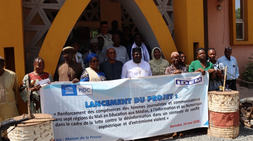 RENFORCEMENT DES COMPÉTENCES DES FEMMES JOURNALISTES: Un nouveau projet pour lutter contre la désinformation au Mali