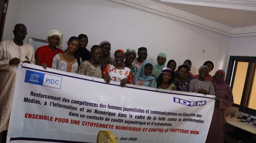 FORMATION IDEM/PIDC: Femmes journalistes en première ligne