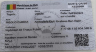 IMMATRICULATION DES VEHICULES: Vers des cartes grises et permis de conduire biométriques