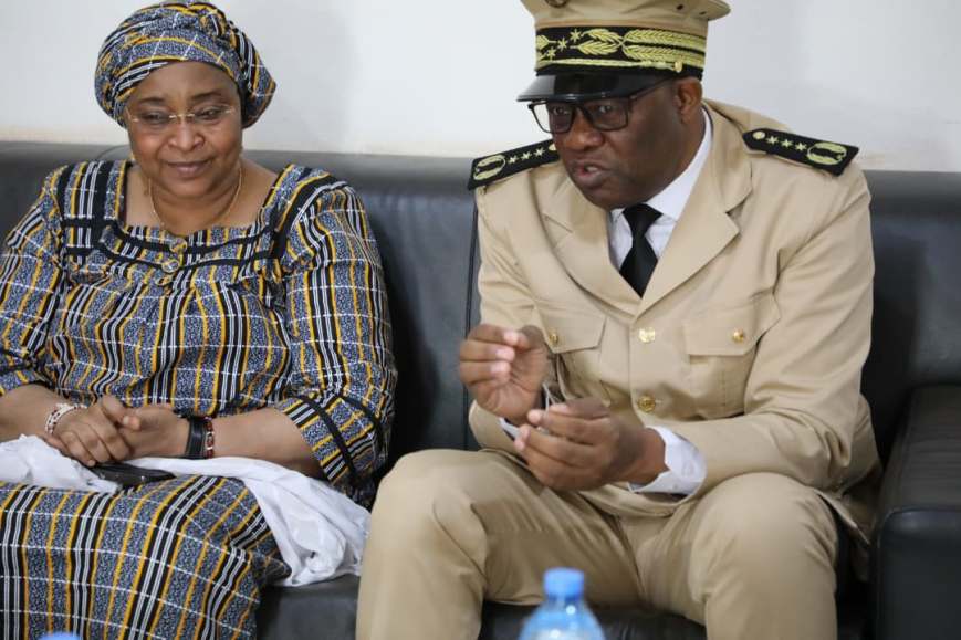 𝐉OURNÉE MONDIALE DE L’AIDE HUMANITAIRE : L𝐞 𝐌𝐢𝐧𝐢𝐬𝐭𝐫𝐞 𝐀𝐬𝐬𝐚 𝐁𝐚𝐝𝐢𝐚𝐥𝐥𝐨 𝐓ouré 𝐞𝐬𝐭 𝐚𝐫𝐫𝐢𝐯𝐞́𝐞 𝐚̀ 𝐌𝐨𝐩𝐭𝐢